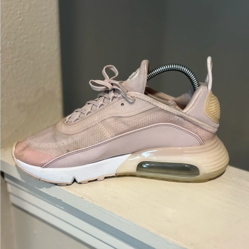 Nike Womens Nike Air Max 2090 Shoe Rose Metallic Silver White Sz 7 #CT1290-600 - Picture 5 of 9